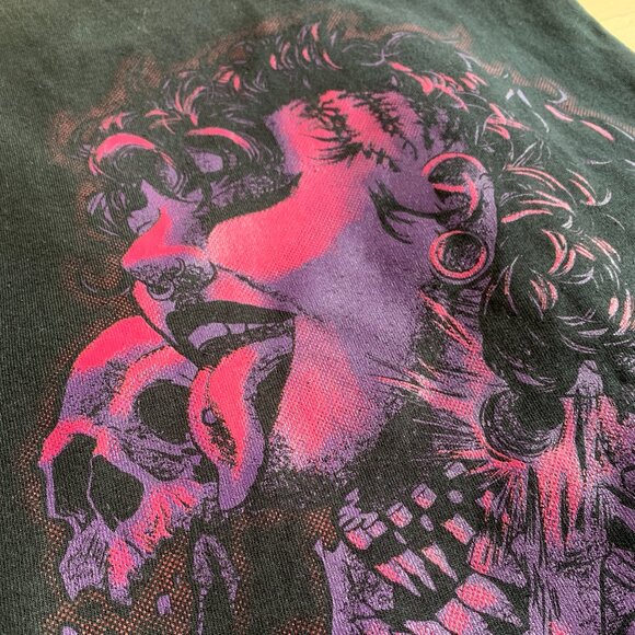 Unisex MAMI'S JUDGEMENT WRESTLING RIPLEY Horror Goth WWE Black T-Shirt - Picture 8 of 10